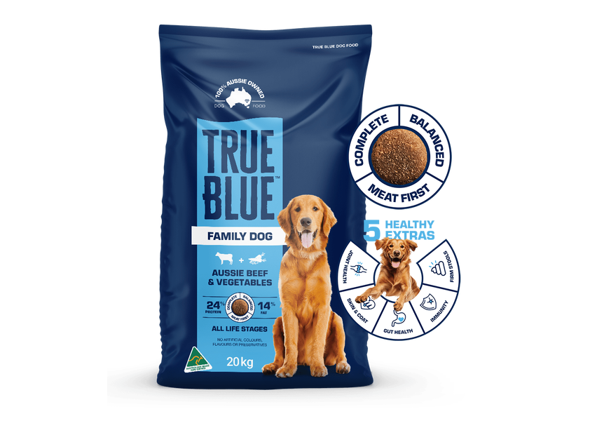 True Blue Family Dog Beef & Veg 20kg