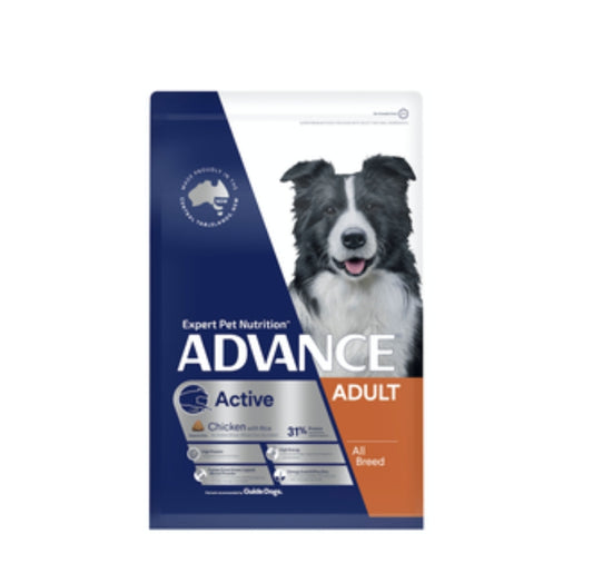 Advance Dog Adult Active All Breed Chicken and Rice