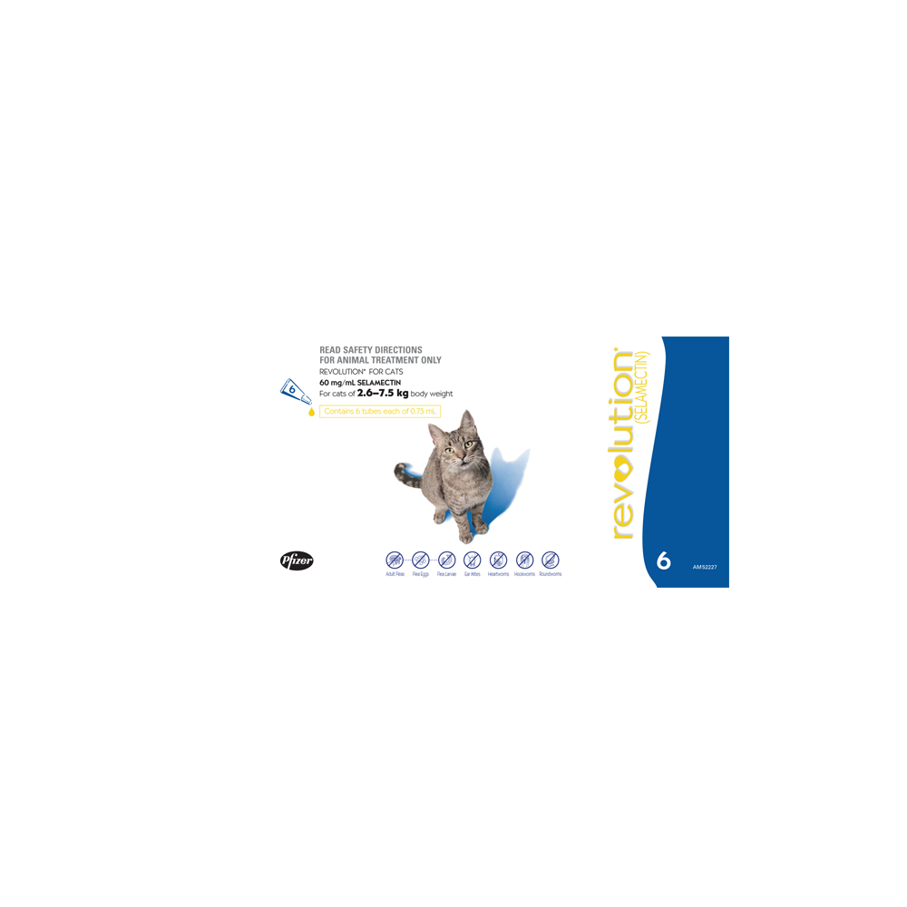 Revolution Cat Blue 2.6-7.5kg 3's
