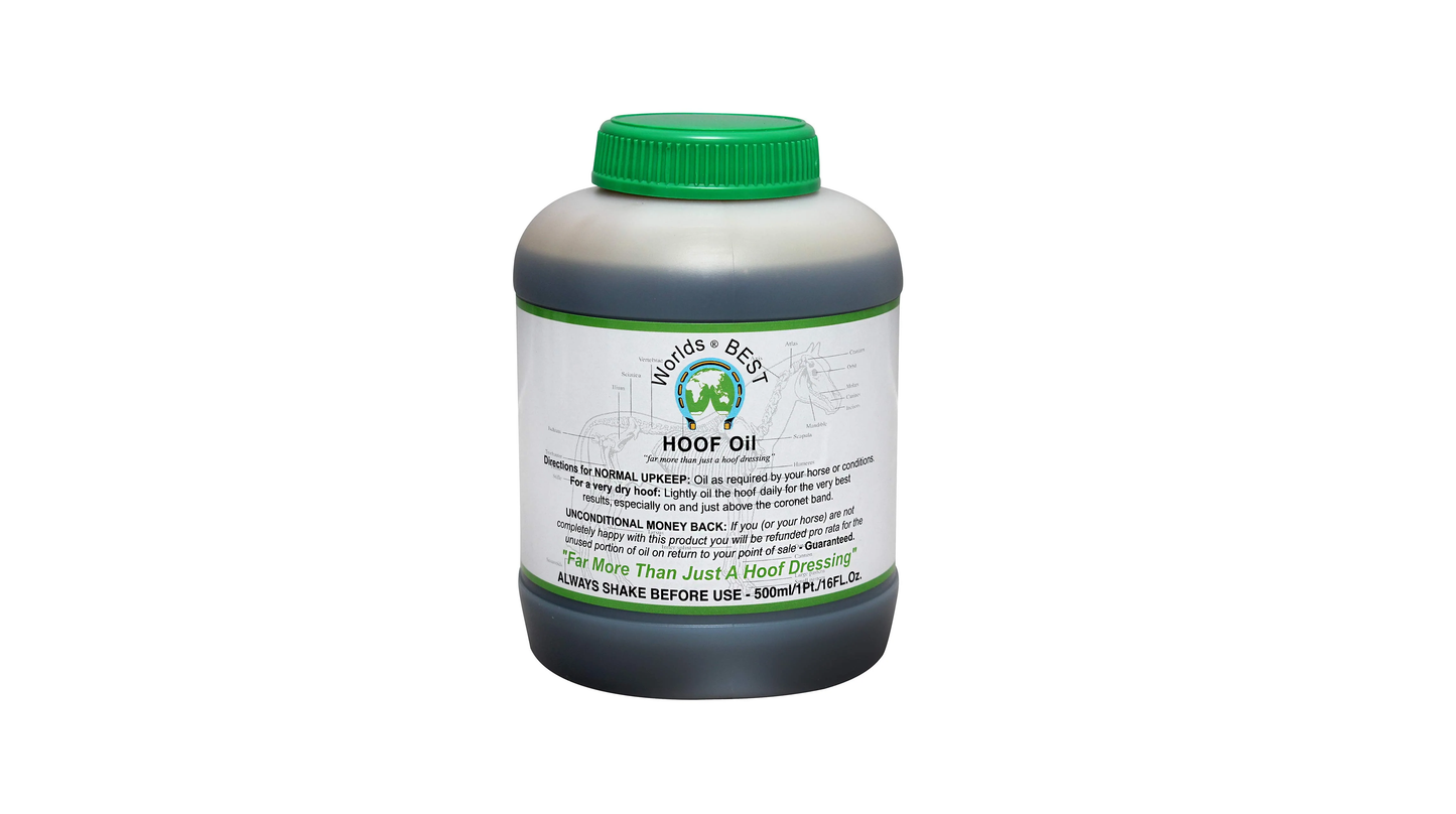 Worlds Best Hoof Oil 500ml