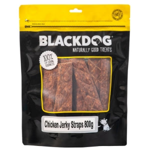 BLACKDOG Chicken Jerky Straps 800gm