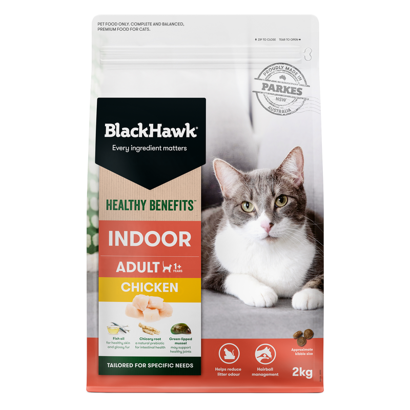 Blackhawk Adult Cat Healthy Benefits Indoor Chicken