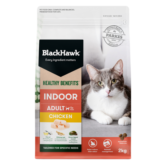 Blackhawk Adult Cat Healthy Benefits Indoor Chicken