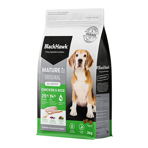 Blackhawk Original Mature 7+ Dog Chicken & Rice