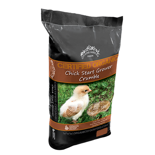 Country Heritage Organic Chick Starter Crumble 20kg