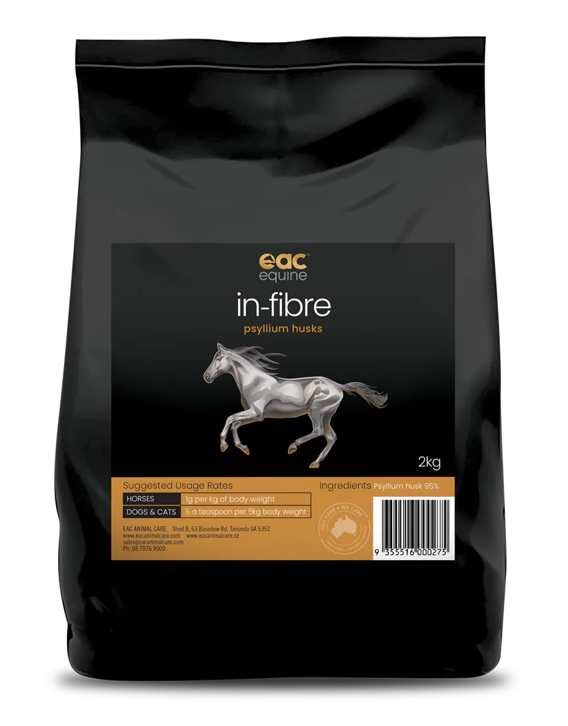 EAC In Fibre Psyllium Husks For Horses, Dogs & Cats