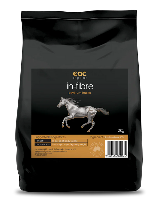 EAC In Fibre Psyllium Husks For Horses, Dogs & Cats