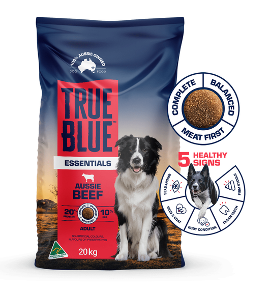 True Blue Essentials Dog Beef 20kg