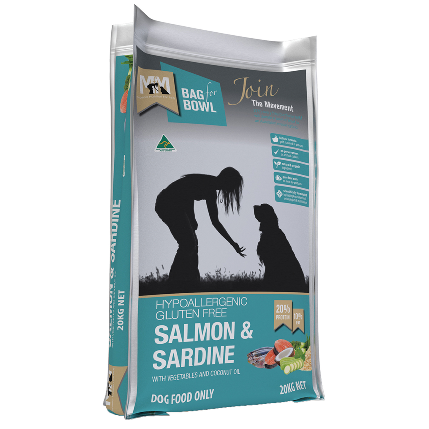 Meals For Mutts Dog Salmon & Sardine