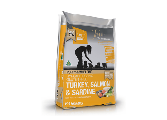 Meals For Mutts Puppy Turkey, Salmon & Sardine