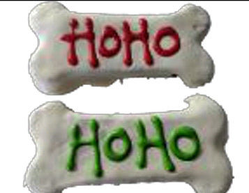 Huds and Toke Christmas Dog Hoho Cookie