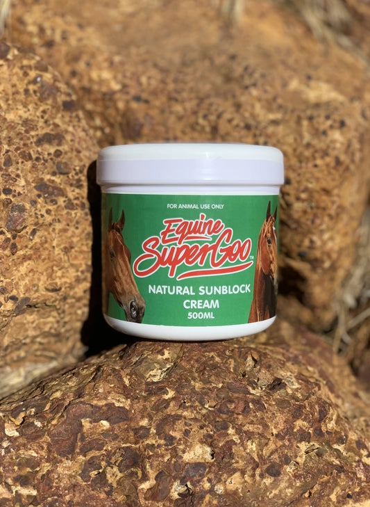 Equine Super Goo Natural Sunblock Cream 500g