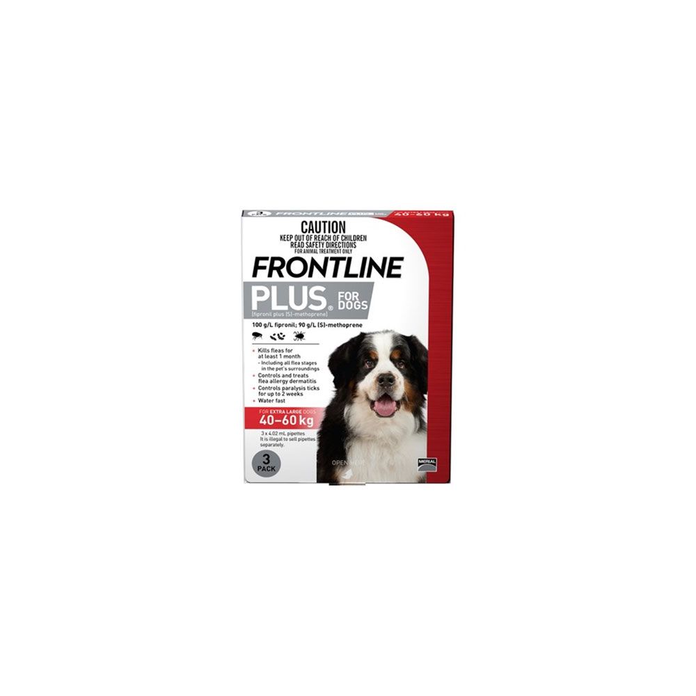 Frontline Plus Dog 40-60  XLge